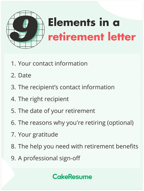 Free Retirement Letter Samples + a Great Template! | CakeResume