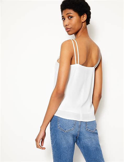 Buy Square Neck Camisole Top at Marks & Spencer