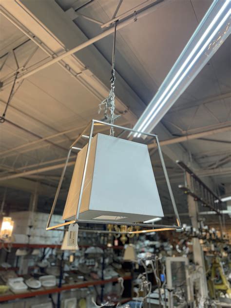 Large Pendant Light – Reuse Depot, Inc.