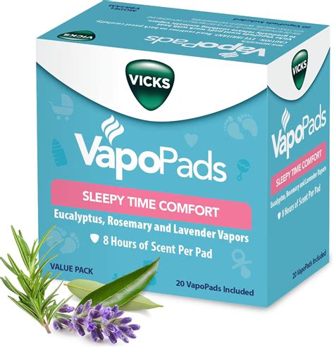 Amazon.com: Vicks VapoPads Sleepy Time Comfort - Vapor Pads Refill for ...