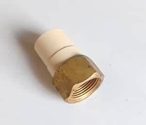 CPVC Heavy Brass Female Threaded Adapter 1 inch : Amazon.in: Industrial ...