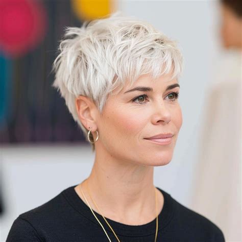 65 Kurzhaarfrisuren ab 60, die Pflegeleicht und Chic sind | Kurze haare ...