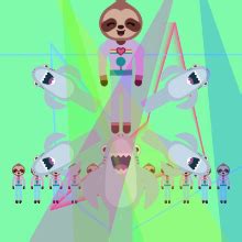 Code.org New Dance Lab Project 的图像结果