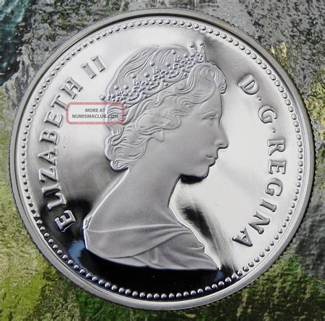 Canadian 1989 Mackenzie River Proof Silver Dollar