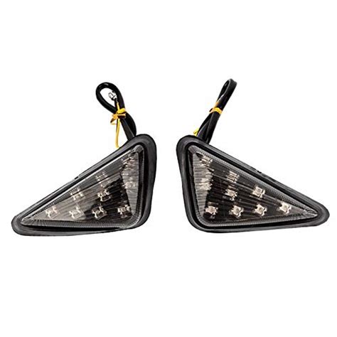 visionrabbit Turning Light for Motorcycle Smoke Triangle Flush Mount ...