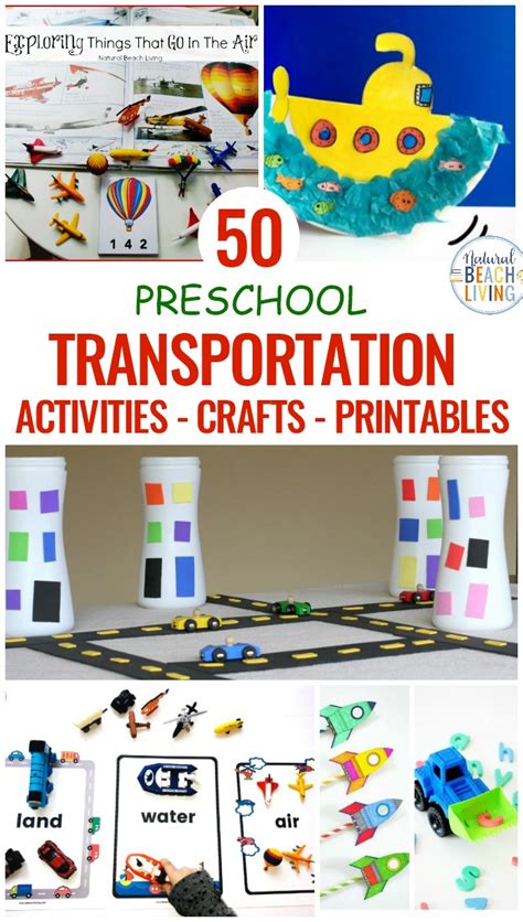 Transportation Preschool Activities 的图像结果