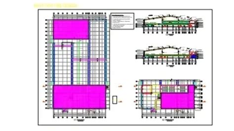 Fire fighting system design for an industrial building