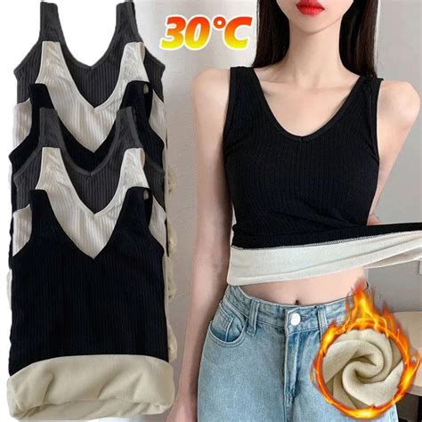 Buy Fia Warm Tank Tops with Fleece Lining Online in India on a la mode
