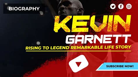 Kevin Garnett Biography: Inside the Legendary NBA Journey!