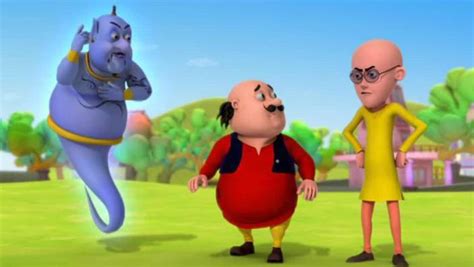 Motu Patlu and Genie Poster Paper Print - Animation & Cartoons posters ...