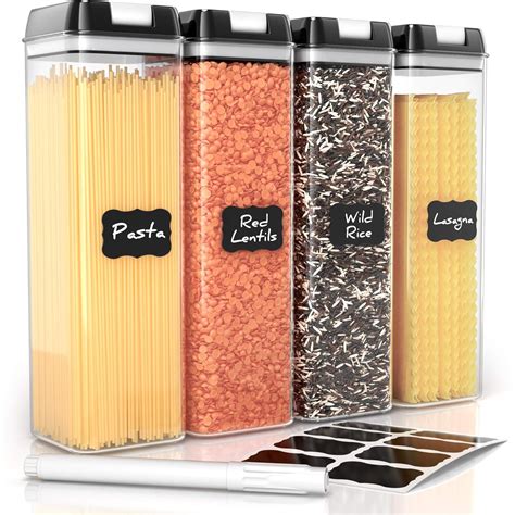 Airtight Food Storage Containers for Pantry Organization – by Simply ...