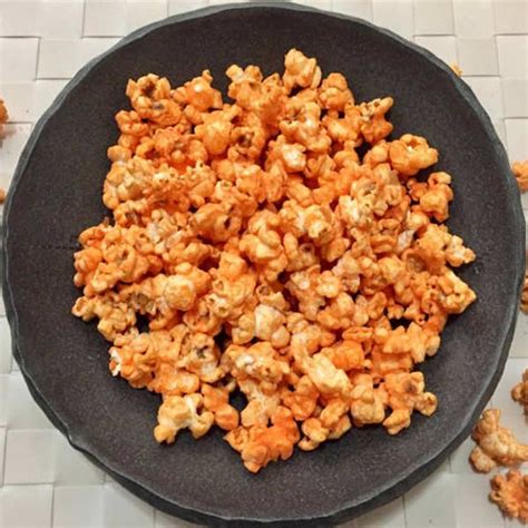 hot sauce on popcorn