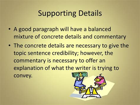 Image result for Supporting Details Examples