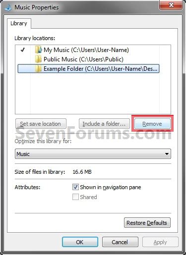 Image result for How to Remove Library