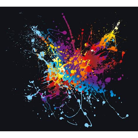 Colour Explosion - Wall Mural | wall-art.com