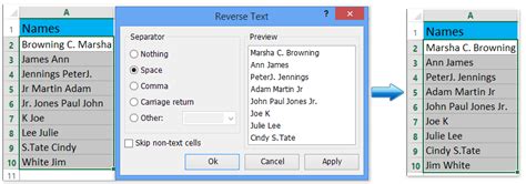 Image result for Excel Name Order