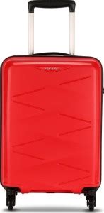KAMILIANT Kam Triprism Sp Cabin Suitcase 4 Wheels - 22 inch Red - Price ...