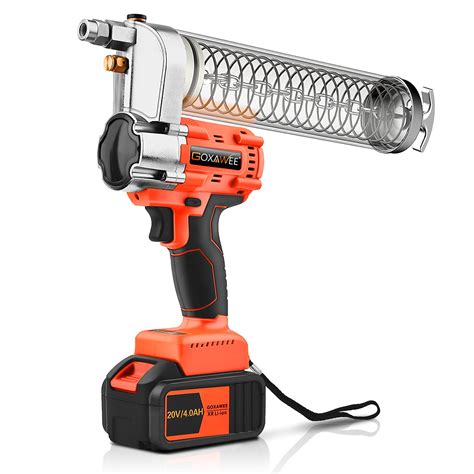 Buy GOXAWEE Cordless Grease with Brushless Motor, 10000 PSI Heavy Duty ...