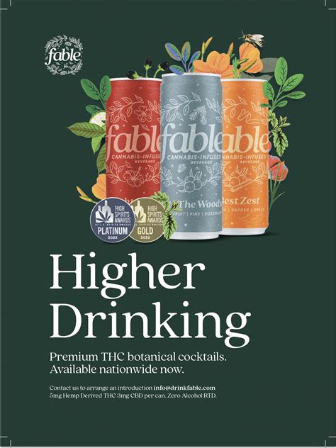 Fable is an excellent brand. So glad they are launching hemp infused ...