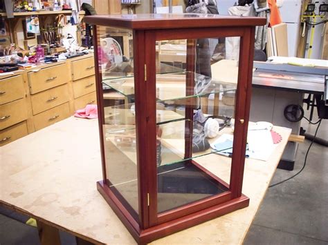 Handmade Display Case Made From Exotic Blood Wood - Chameleon Woodcrafting