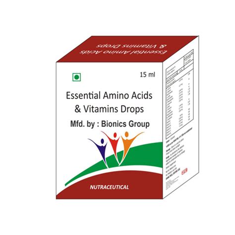 ESSENTIAL AMINO ACIDS + VITAMIN Drops Bionics Herbals