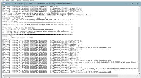 windbg远程调试（通过tcp-socket）--C#控制台程序_远windows调试 socket 命令-CSDN博客