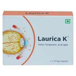 Laurica K Veg Capsule | Uses, Side Effects, Price | Apollo Pharmacy