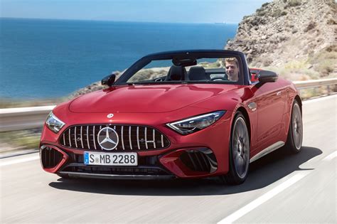 Red Mercedes Benz Convertible