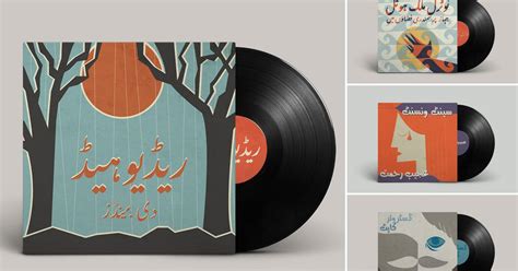 Senna Ahmad’s Urdu Vinyl Project uses mid-century modern South Asian ...