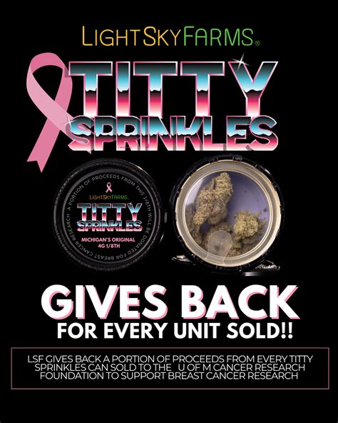 Buy Titty Sprinkles Buds | Seventh | Light Sky Farms | Cannabis Detroit