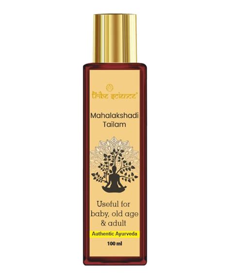 THE TRIBE SCIENCE Mahalakshadi Tailam Ayurvedic Body Oil - 100 mL ...