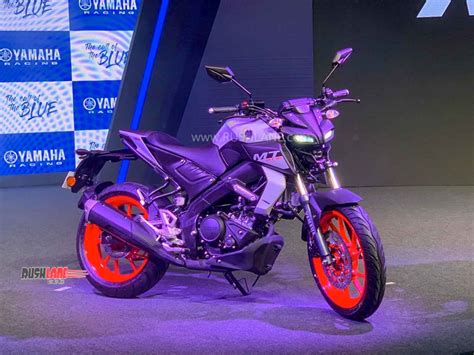2020 Yamaha MT15 BS6 in new colour, rear radial tyre - Debuts