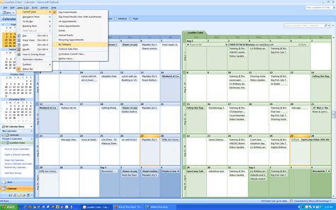Print A Calendar From Outlook - Printable Calendars AT A GLANCE
