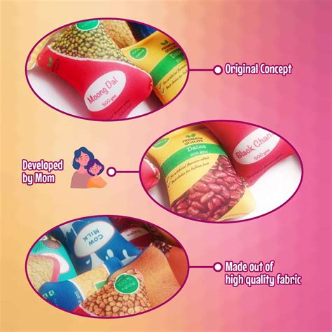 Tiny Trader: Indian Grocery Essentials Play Set - 25 Item
