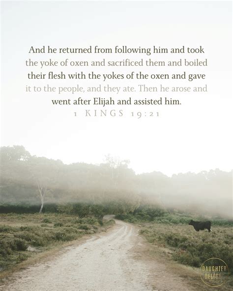 The Call of Elisha to Leave it All Behind | Daughter of Delight | Bible Devotions & Tools For ...