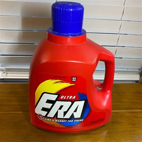 Old Stock Vintage 1999 Ultra ERA Laundry Detergent Soap 100oz 32 Load ...