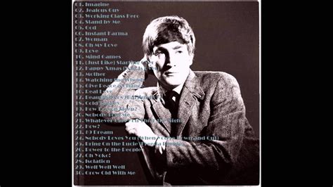 Greatest Hits of John Lennon-The Best of John Lennon Full Album - YouTube