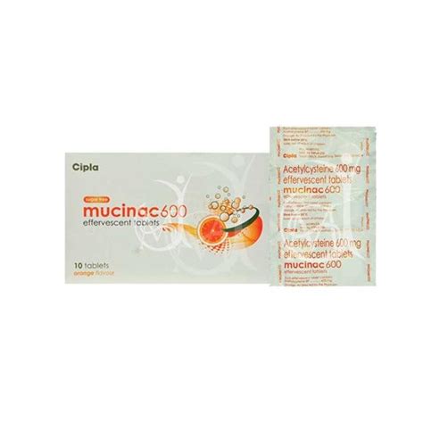 Mucinac 600 Distributor in India - Jindal Medical Store