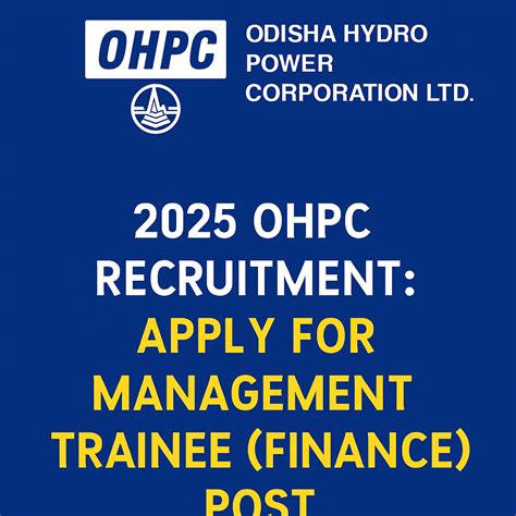 OHPC MT Finance Recruitment 2025: Eligibility, Salary, Exam Pattern ...