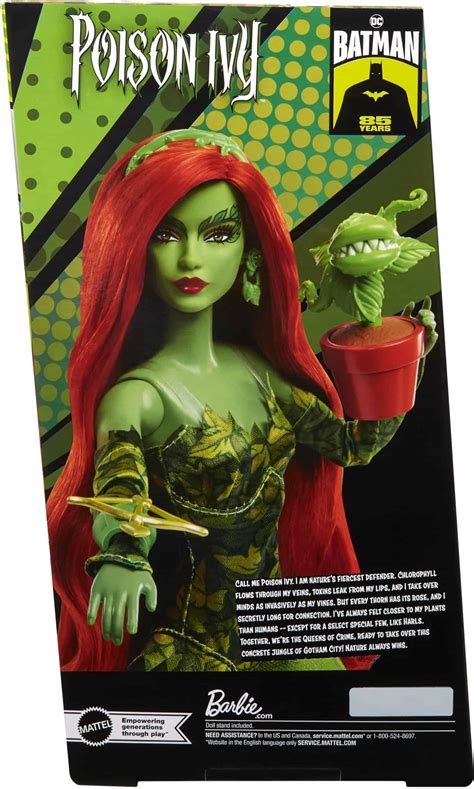 Barbie Signature Poison Ivy DC 85th Anniversary Collector Doll - Play Toys