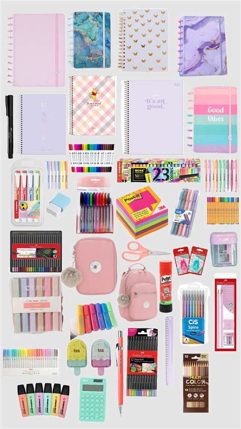 School Stationery Items 的图像结果