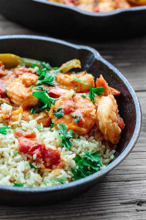 mediterranean shrimp and rice
