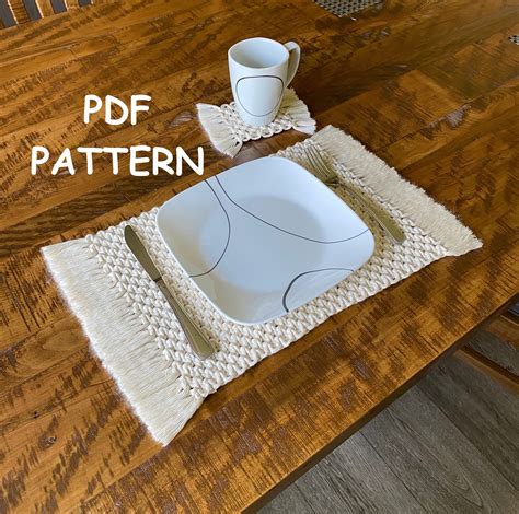 Image result for Macrame Placemat Tutorial