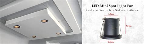 Buy Mufasa 3 Watts Black Body LED Ceiling COB Spot, Focus, Down Light ...