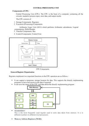 combinational and sequential circuits - Computer Architecture and ...