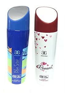 Buy Arochem BlueStar and Romeo Deodrants For Men Women Body Spray ...