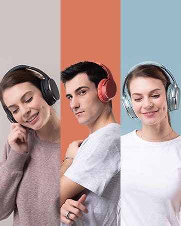 Srhythm NC25 Hybrid Noise Cancelling Headphones Over Ear, Wireless ...