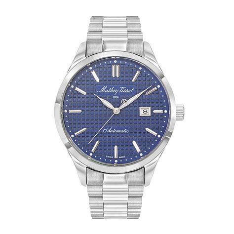 Buy Mathey-Tissot Men Urban Auto Blue Dial Analog Watch - H411ATABU (M ...