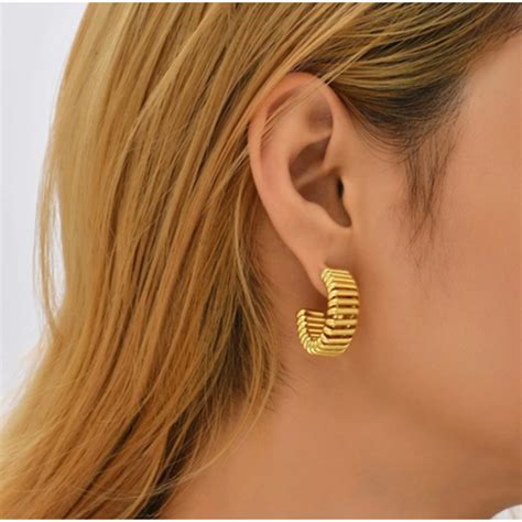 Stacy Earrings -Large | ClaudiaG Collection