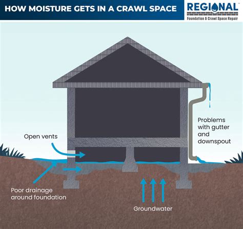 How to Get Rid of Moisture Under a House